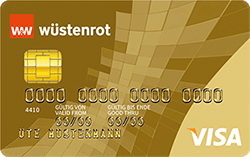 Wüstenrot Visa Gold Kreditkarte