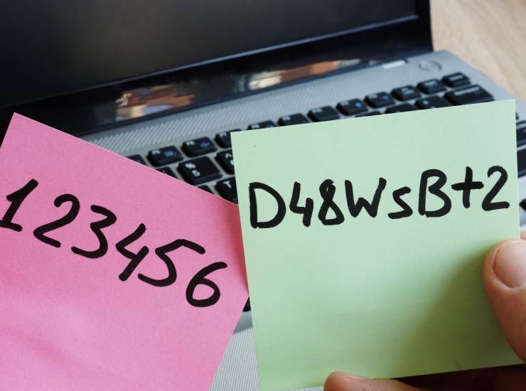 Passwort Wahl - Sicherheit beim Webhosting