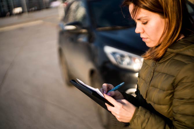 Autovermietung und Mietwagen Protokoll