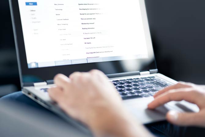 Keine Links öffnen - Spam-Mails