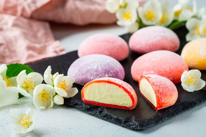 Mochi Reiskuchen