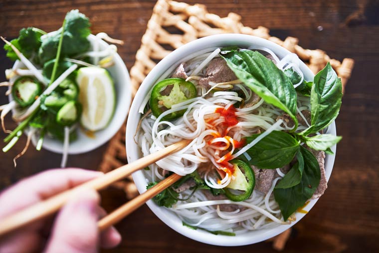 Pho - vietnamesisches Nationalgericht