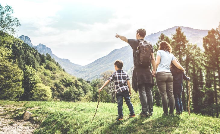 Viele Weltenbummler zieht es in die Berge