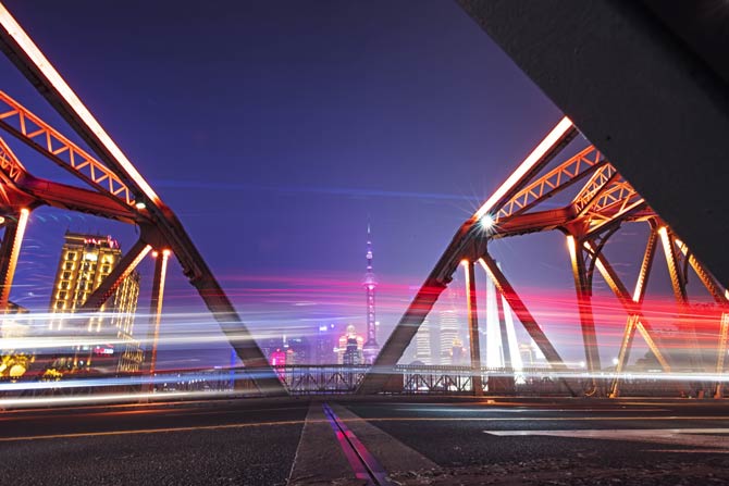 Waibaidu Brücke - Shanghai