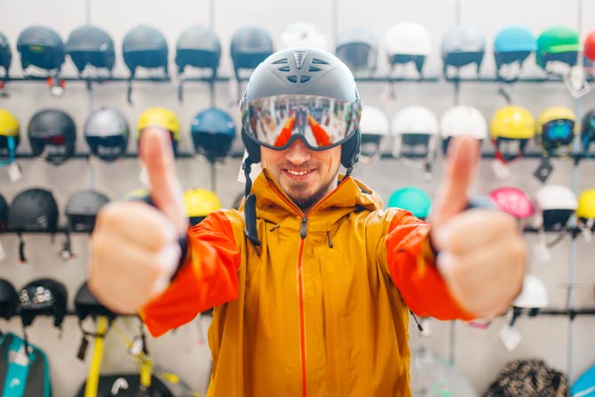Snowboard Helm