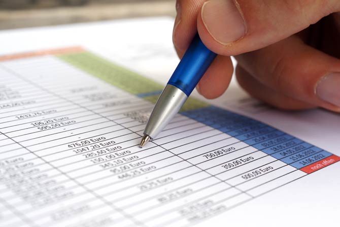 Übersicht über die Finanzen erstellen
