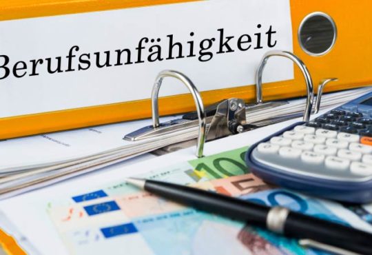 Berufsunfähigkeitsversicherung