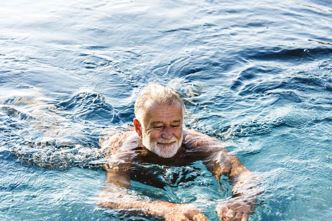 Schwimmen trainiert Herzmuskel