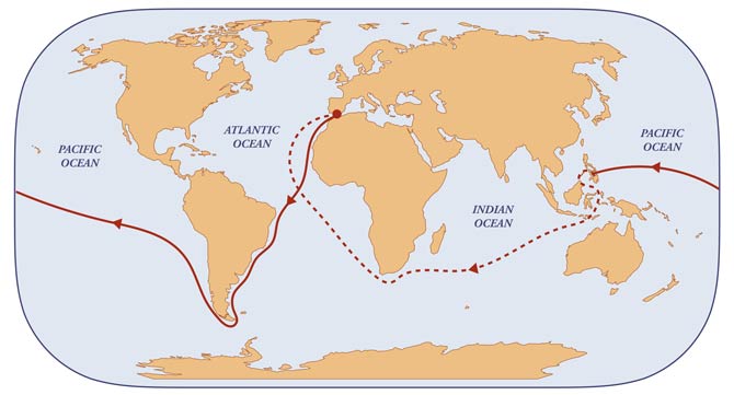 Magellans Weltumsegelung