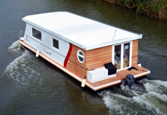 Hausboote liegen voll im Trend