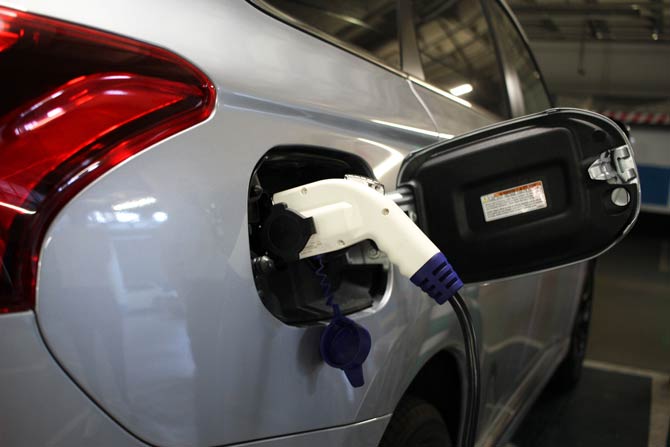 Plug-in-Hybrid aufladen