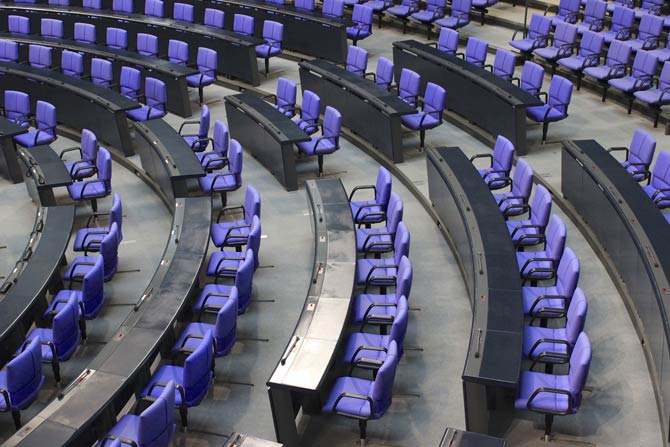 Sitze im Bundestag