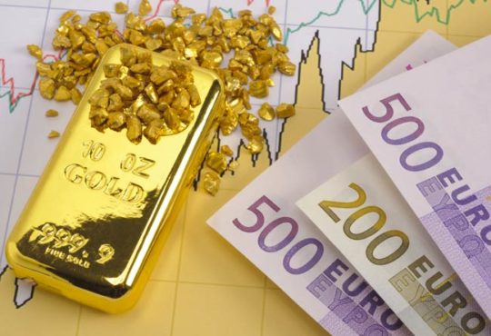Junge Menschen investieren in Gold und Aktien