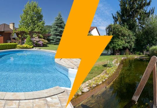Pool vs. Schwimmteich