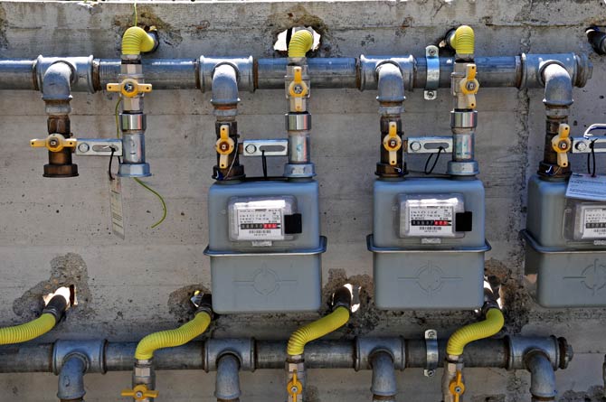 Großhandelspreise für Gas