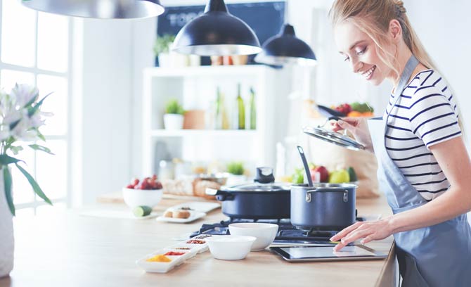 Kochen mit Rezept