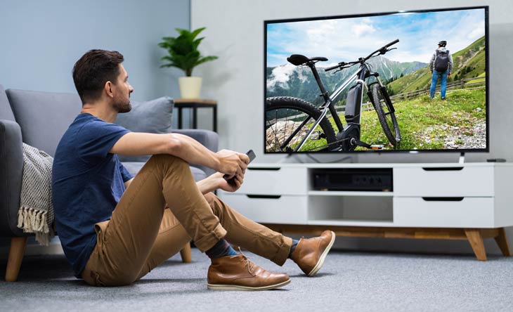 Große Fernseher liegen voll im Trend