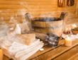 Sauna-Besuch