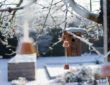 Winter und Gartenarbeit