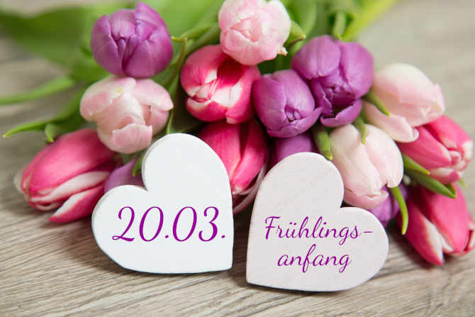Frühlingsanfang 20 März