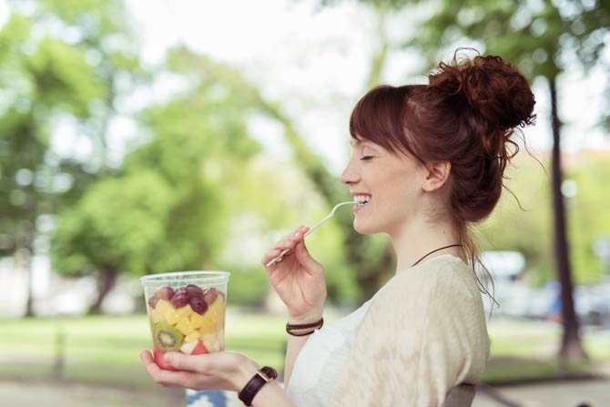Die meisten Menschen in Deutschland essen zu wenig Obst