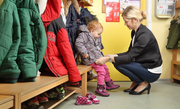 Richtige Kleidung für Kinder in der Kita