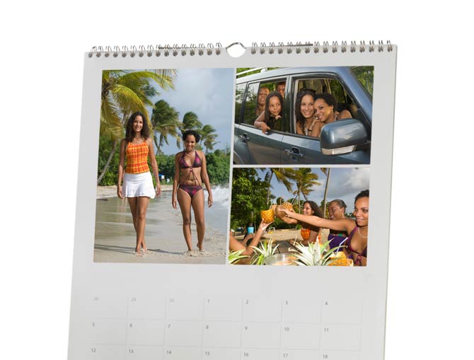 Urlaubserinnerungen aufbewahren mit einem Fotokalender