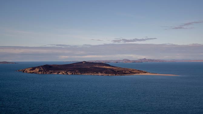 Gruinard Island in Schottland