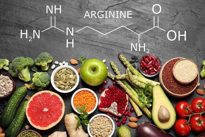 Lebensmittel mit Arginin