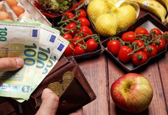 Steigende Preise bei Lebensmitteln