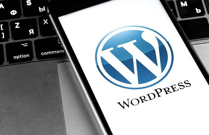 WordPress Blog auf dem Smartphone