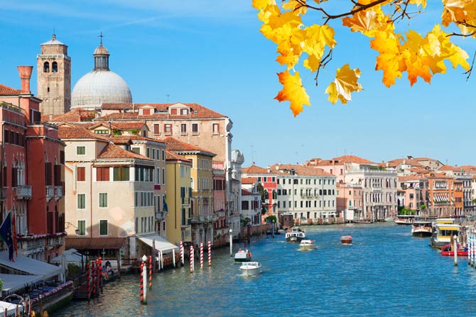 Viele Einwohner Venedigs sehnen sich die Herbstzeit herbei