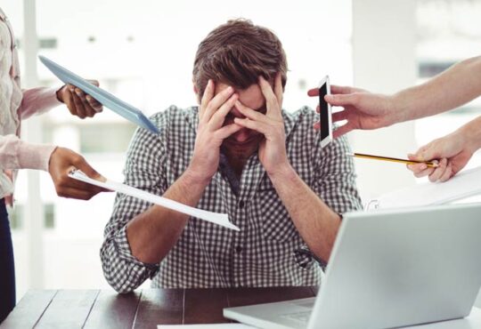 Hektik und Termindruck im Job