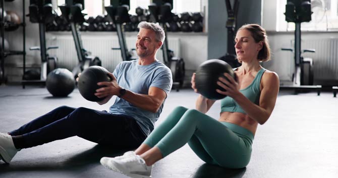Russian Twist für Bauch und Rumpf