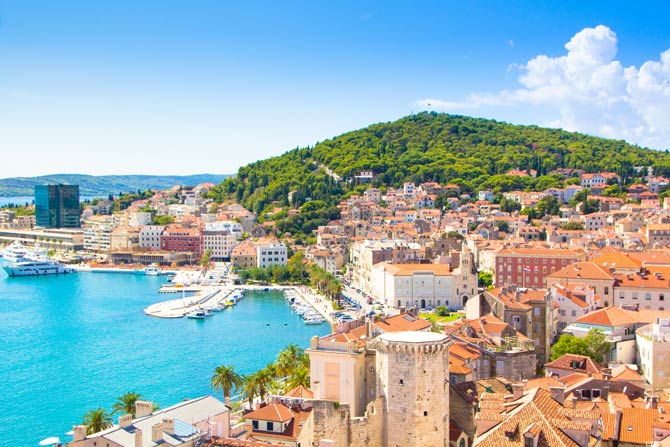 Split in Dalmatien