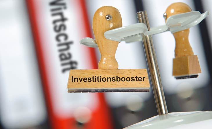 Wirtschaft in Schwung bringen mit dem Investitions-Booster