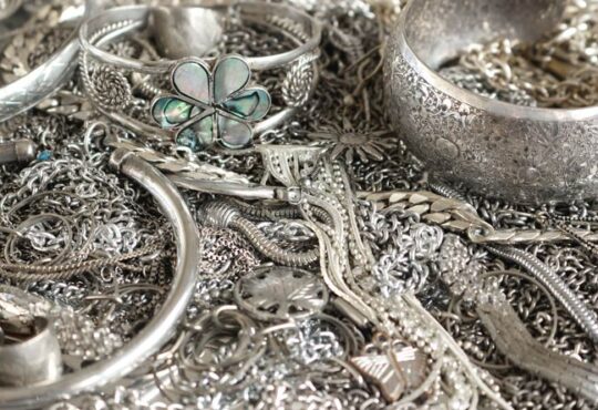 Silberwert in Alltagsgegenständen