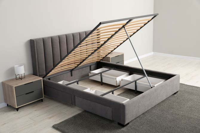 Vorteile von Betten mit Stauraum