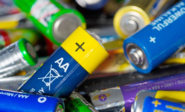 Richtige Entsorgung von Batterien