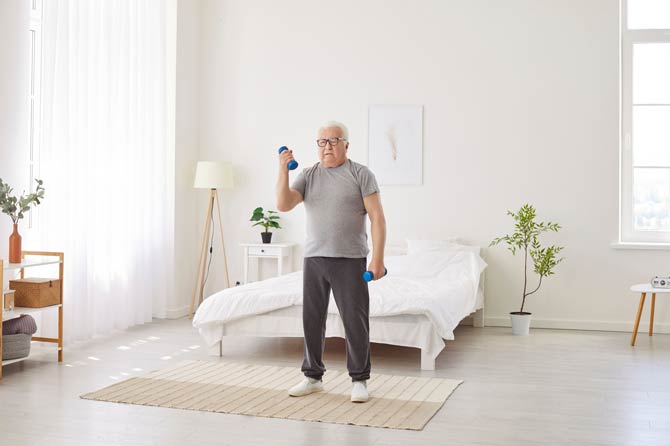 Kontinuierlicher Muskelabbau mit zunehmendem Alter