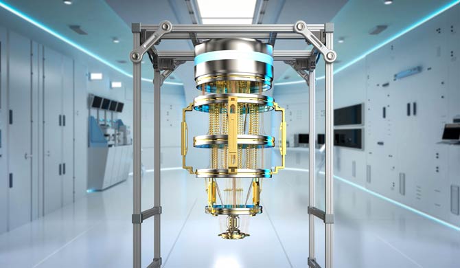 Quantum computing uses the principles of quantum mechanics