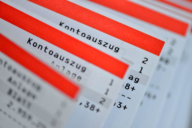 Konto überziehen