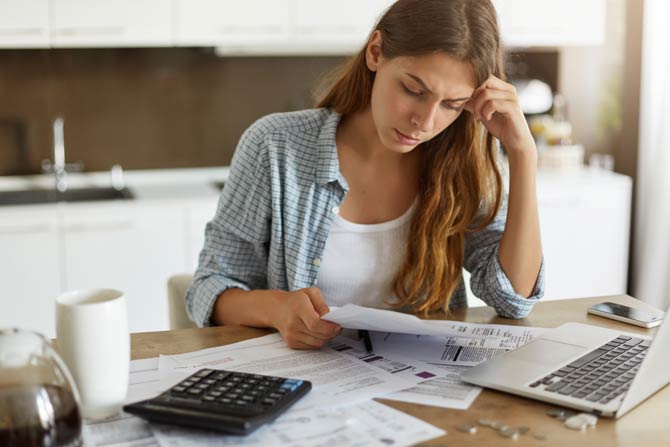 Wenn der Überblick über die Finanzen verlorengeht