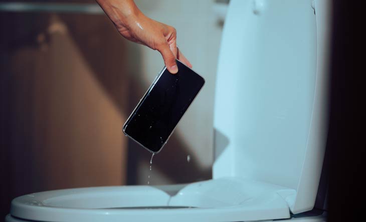 Handy retten, wenn es ins Wasser gefallen ist