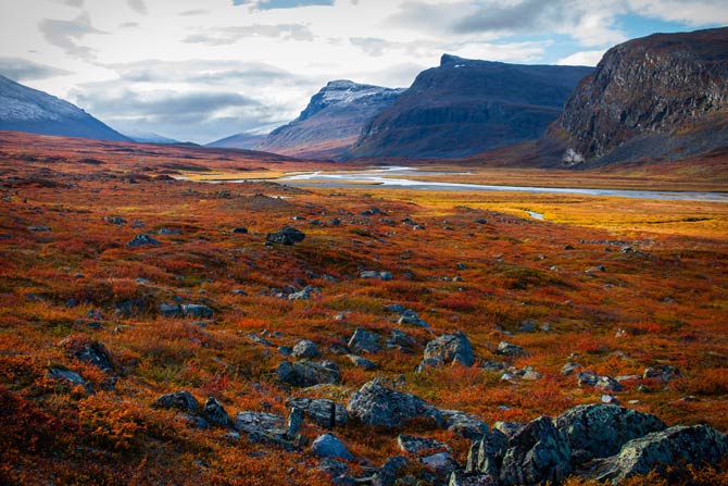 Kungsleden Trail Schweden